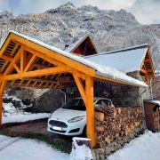 En service sous la neige...