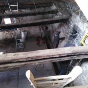 Solivage en cours de modification